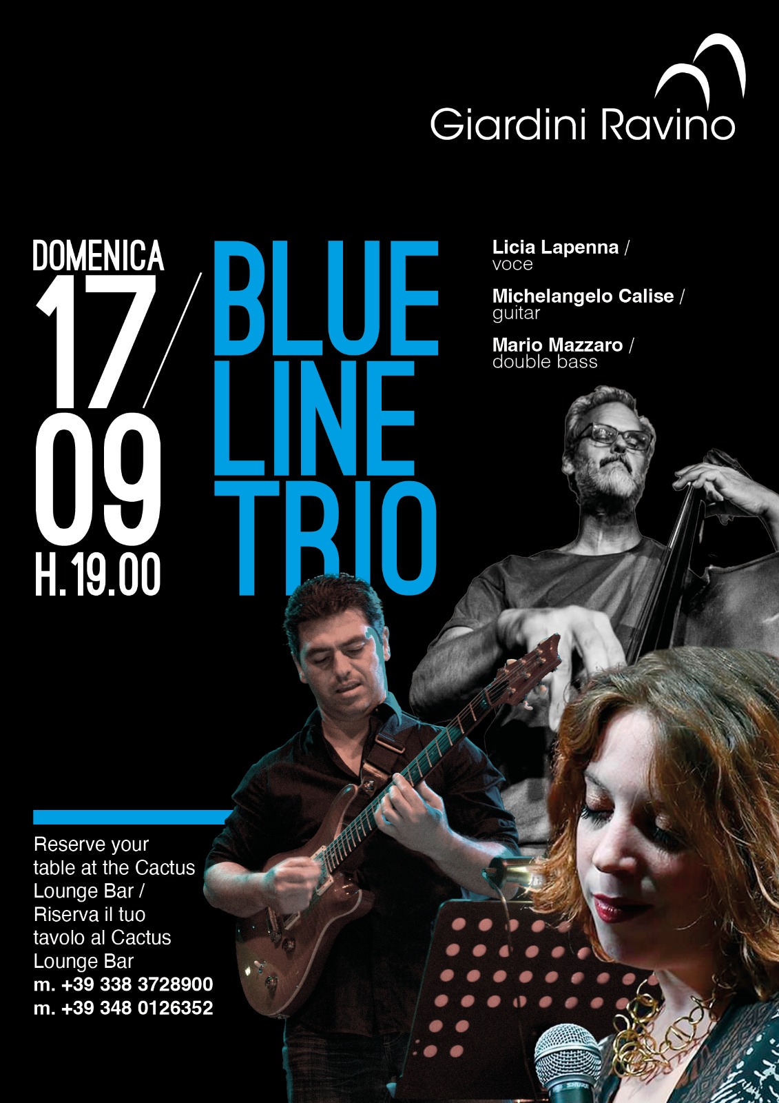Blue Line trio